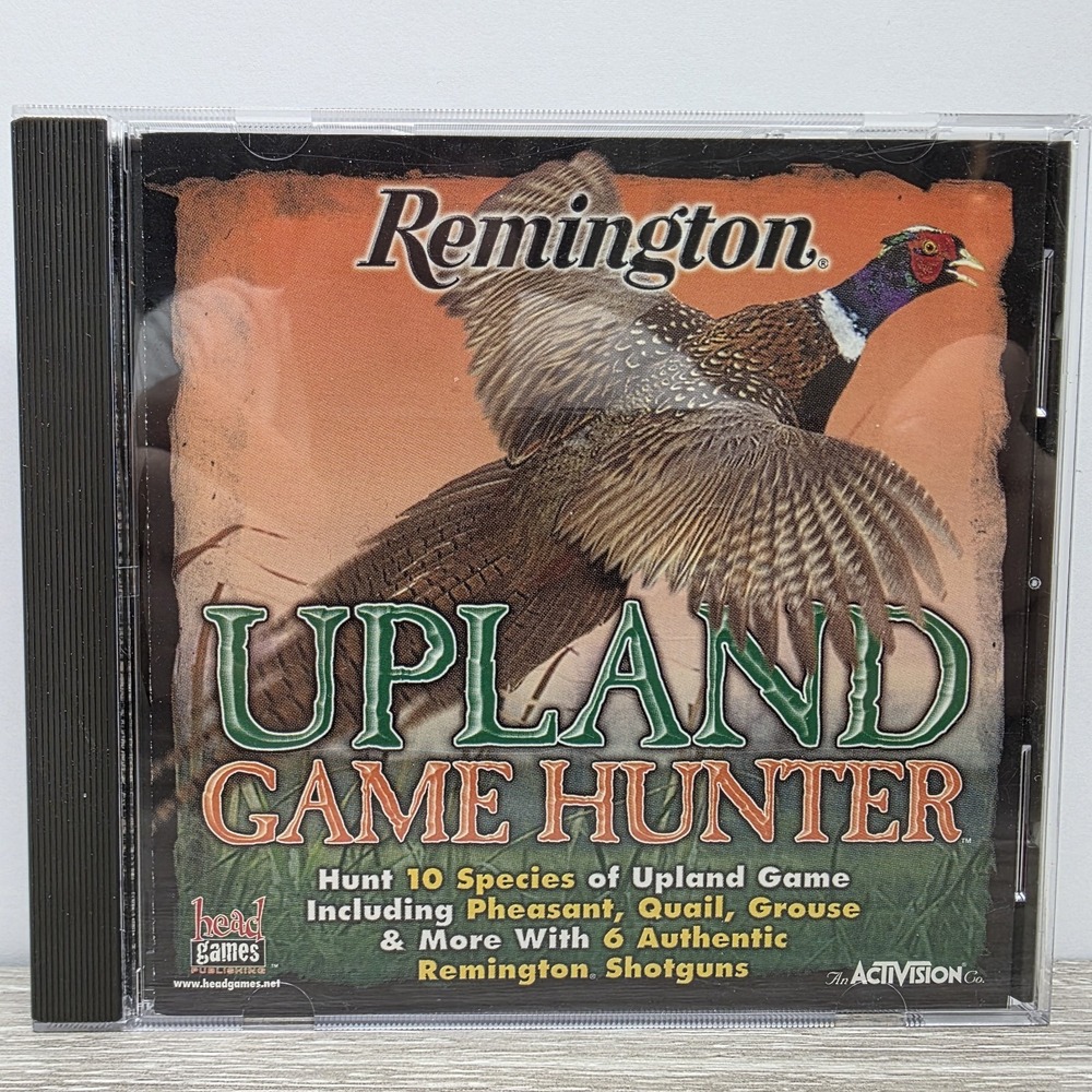 Remington Upland Game Hunter Jewel Case (PC, 2000) Vintage‎ PC GAME
